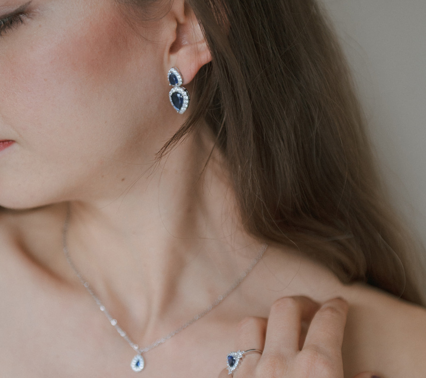 Aretes Zafiro